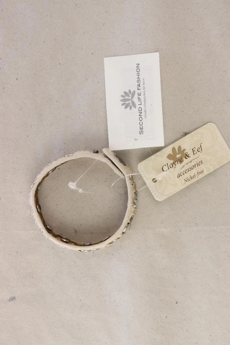 Clayre & Eef Armband neu mit Etikett creme - Image 2