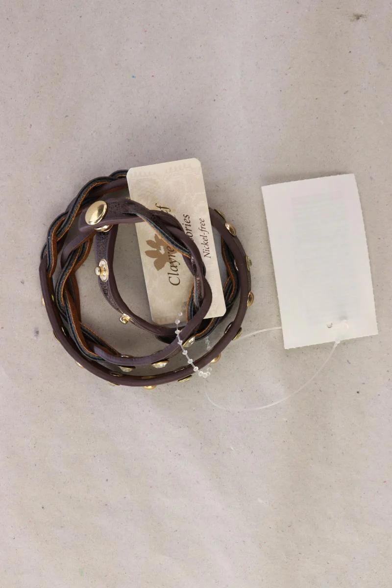 Clayre & Eef Armband neu mit Etikett braun - Image 2