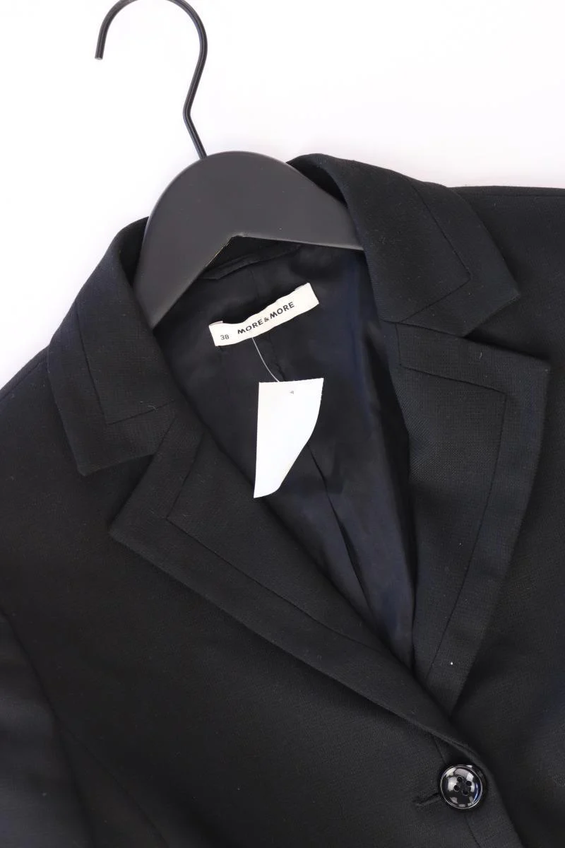 More&More Classic Blazer Gr. 38 schwarz aus Polyester - Image 3