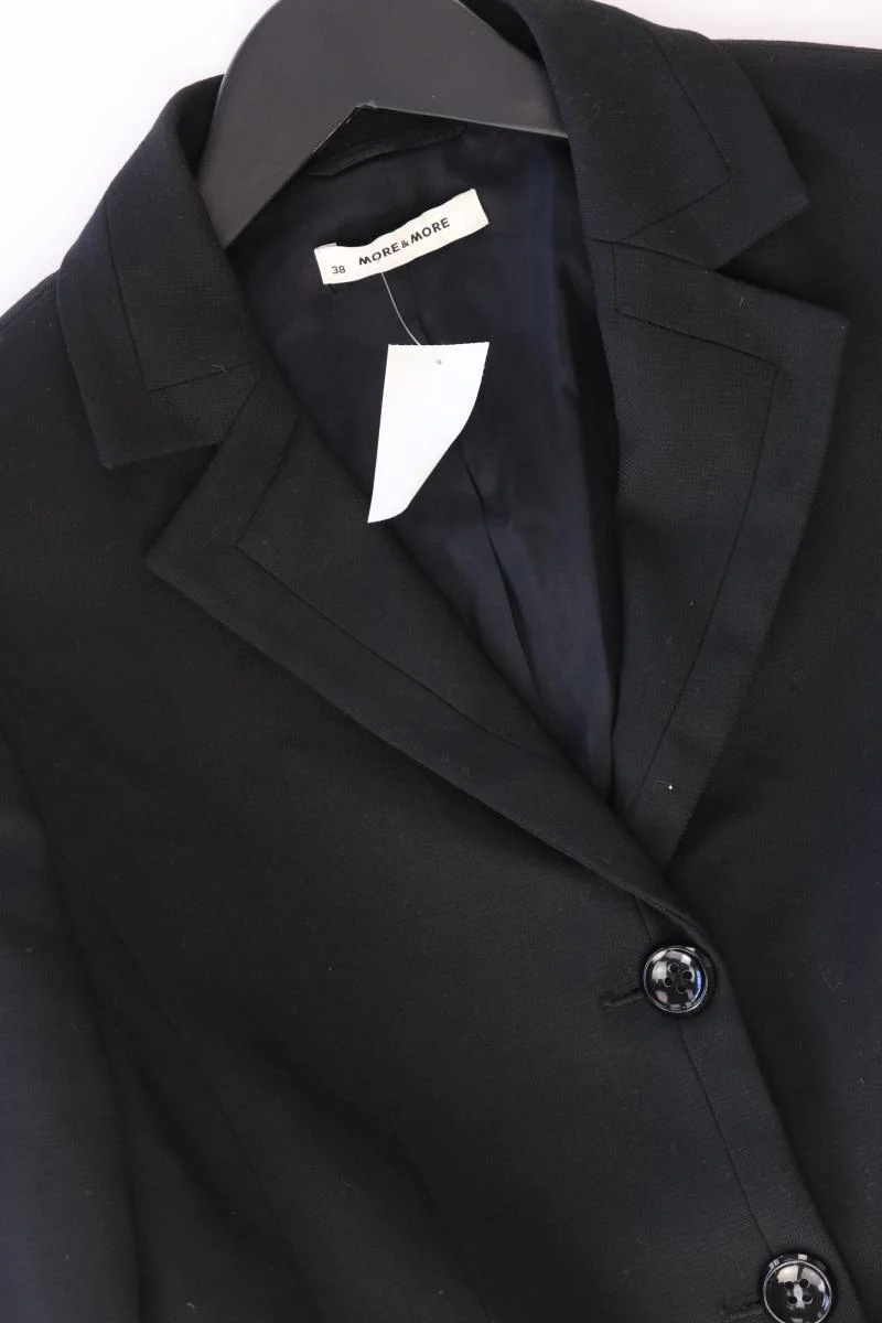 More&More Classic Blazer Gr. 38 schwarz aus Polyester - Image 4