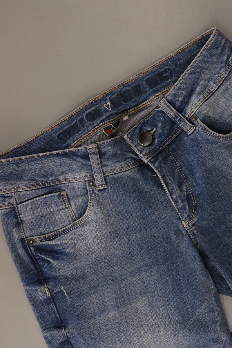 Street One Skinny Jeans Gr. W25/L30 blau aus Baumwolle - Image 3