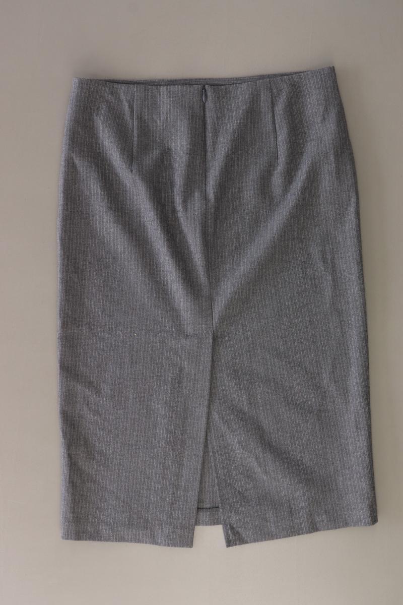 Benetton Bleistiftrock Gr. IT 40 (XS) grau aus Polyester - Image 2