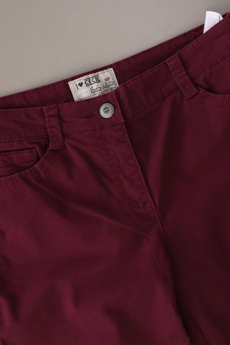 Cecil Five-Pocket-Hose Gr. W27/L24 Modell Janet lila aus Elasthan - Image 3