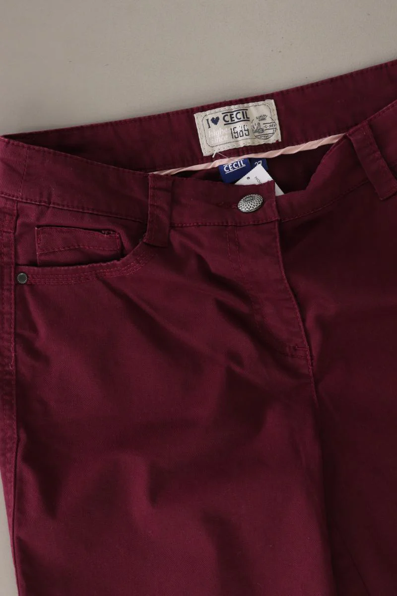 Cecil Five-Pocket-Hose Gr. W27/L24 Modell Janet lila aus Elasthan - Image 4