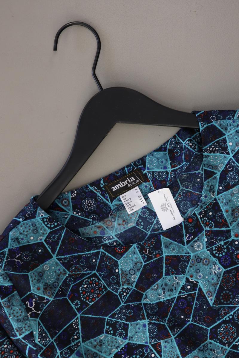 Ambria Bluse Gr. 36 3/4 Ärmel blau aus Polyester - Image 3