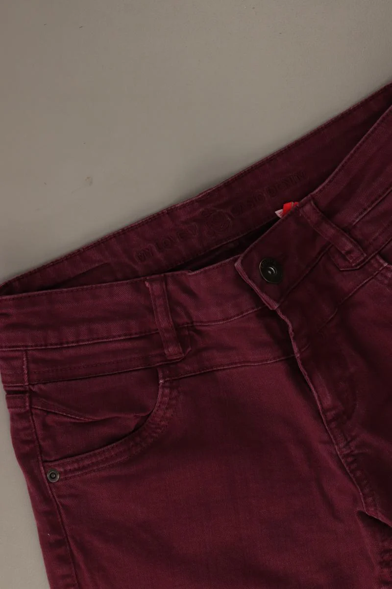 s.Oliver Skinny Jeans Gr. 34/L32 lila aus Baumwolle - Image 3