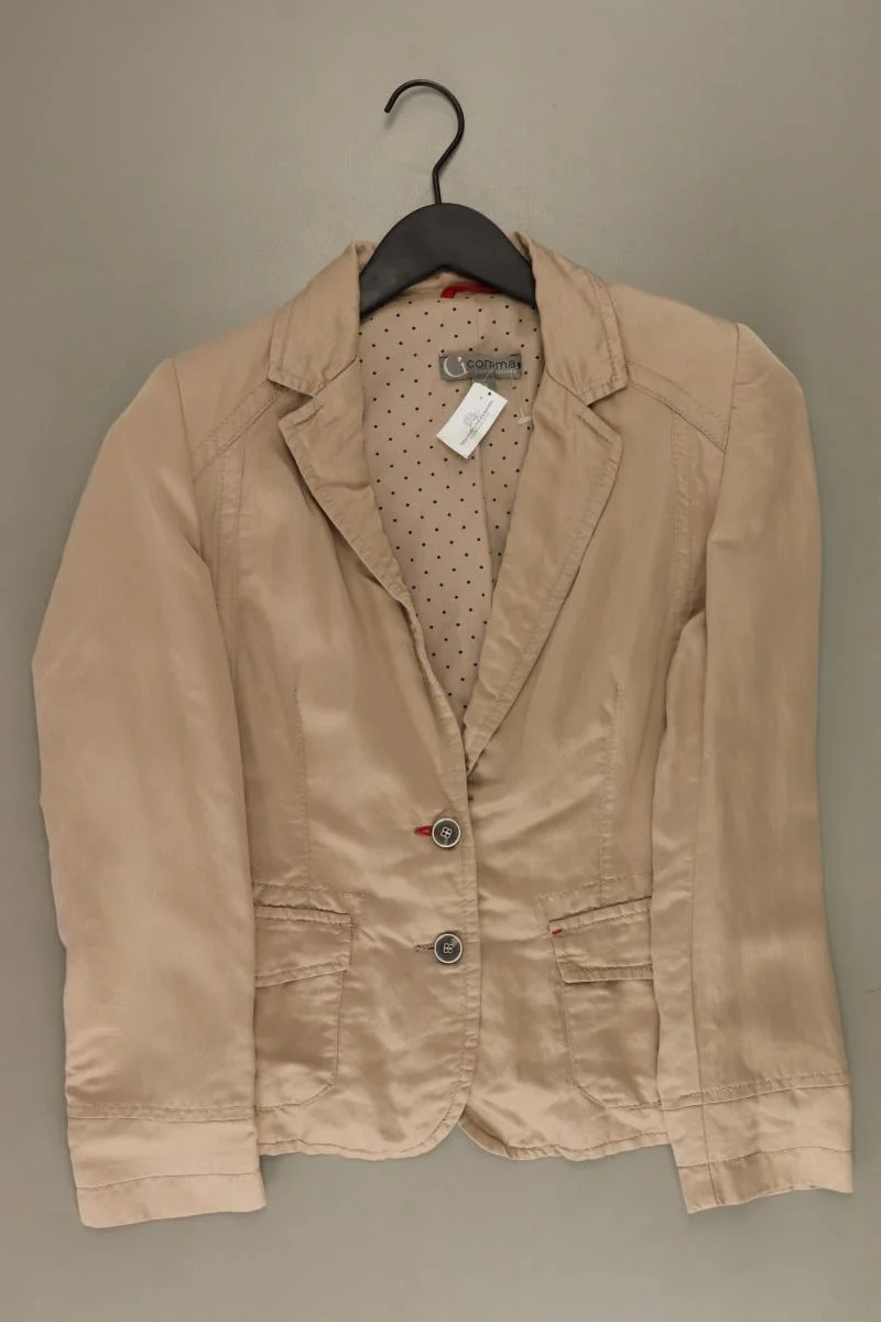 comma, Regular Blazer Gr. 36 braun aus Lyocell