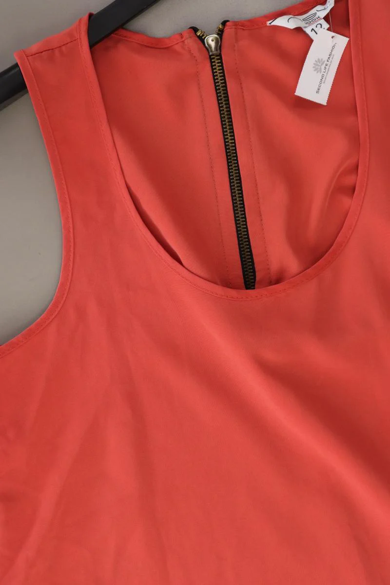 New Look Bluse lachsfarben Gr. 40 Ärmellos rosa aus Polyester - Image 4