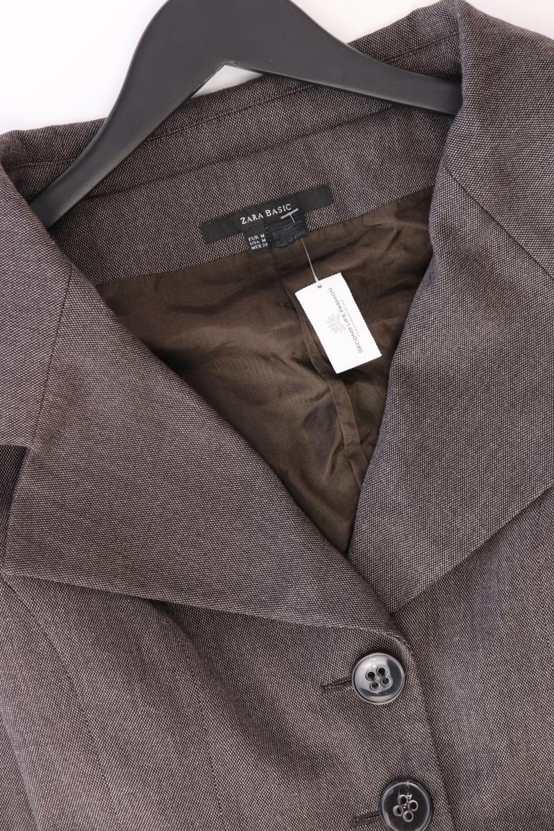 Zara Classic Blazer Gr. M braun aus Polyester - Image 3