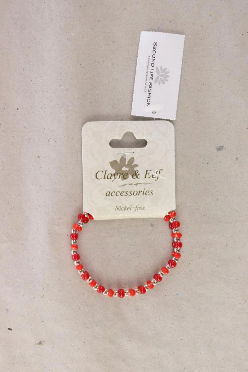 Clayre & Eef Armband neu mit Etikett rot - Image 2