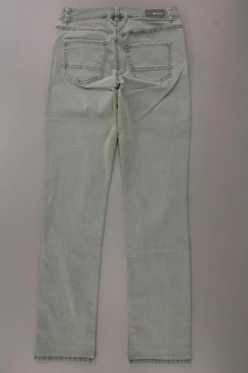 Street One Straight Jeans Gr. W29 grün aus Baumwolle - Image 3