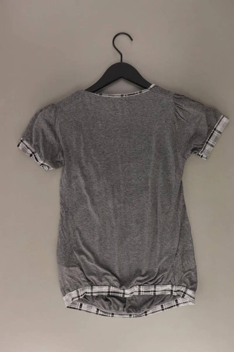 Ichi T-Shirt Gr. XS Kurzarm grau aus Viskose - Image 2