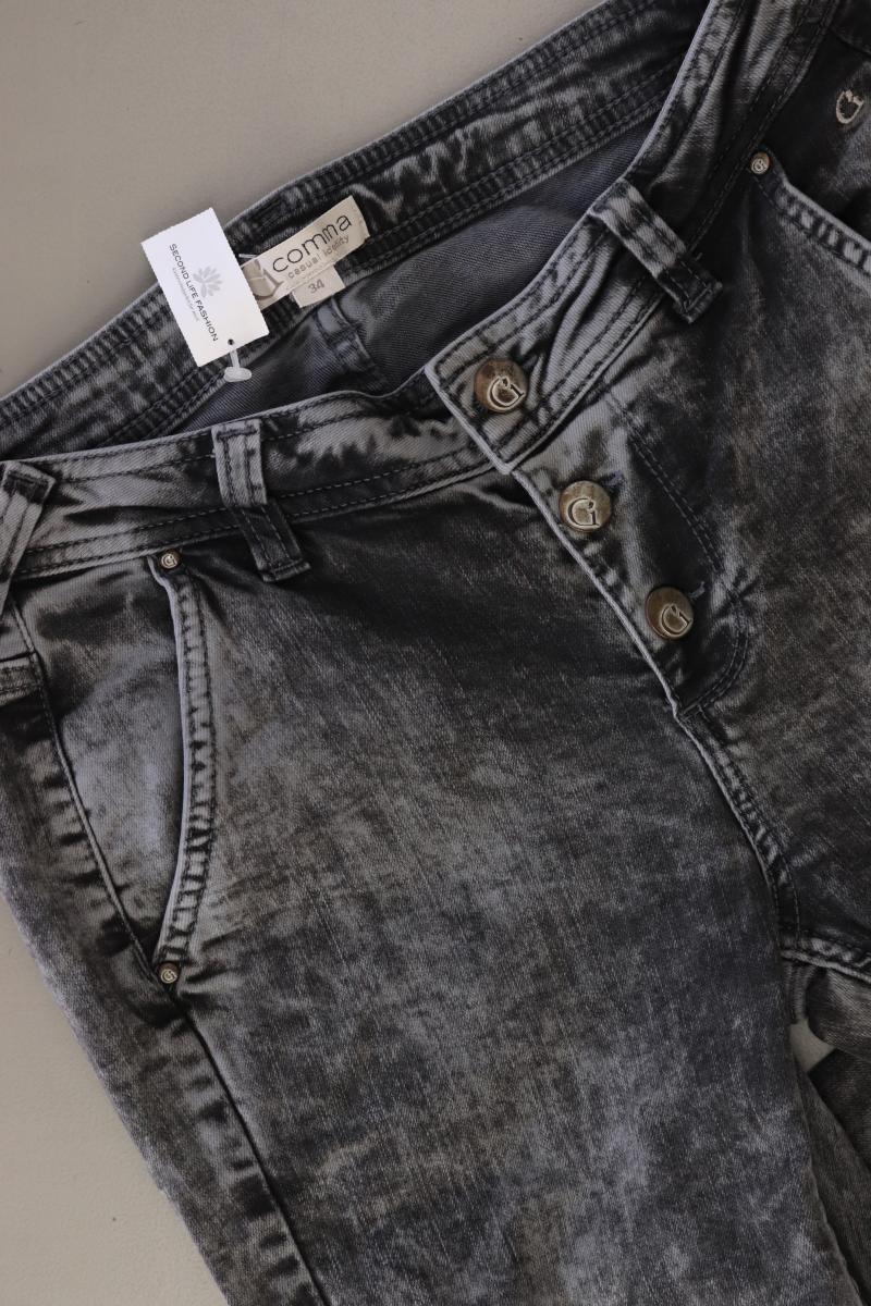 comma, Skinny Jeans Gr. 34 grau aus Baumwolle - Image 3