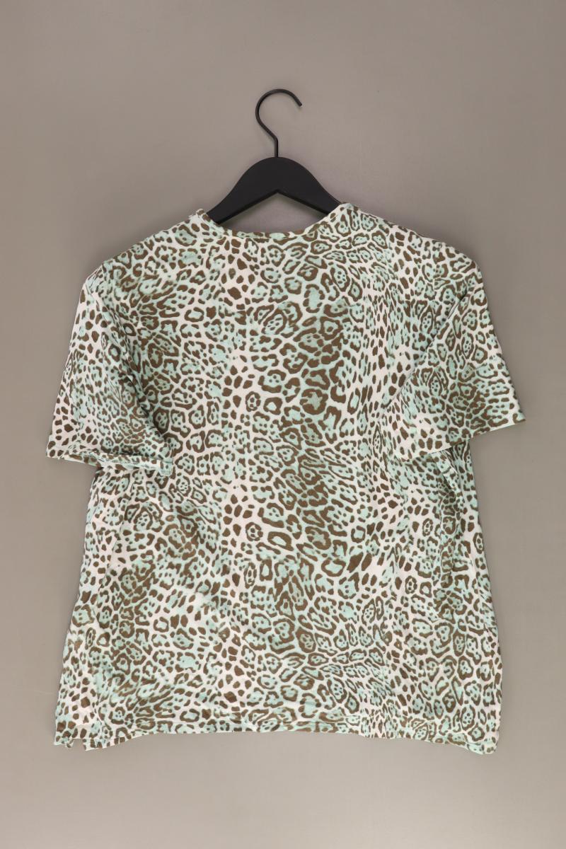FRANKENWÄLDER T-Shirt Gr. 44 mit Tierdruck Kurzarm grün aus Viskose - Image 2