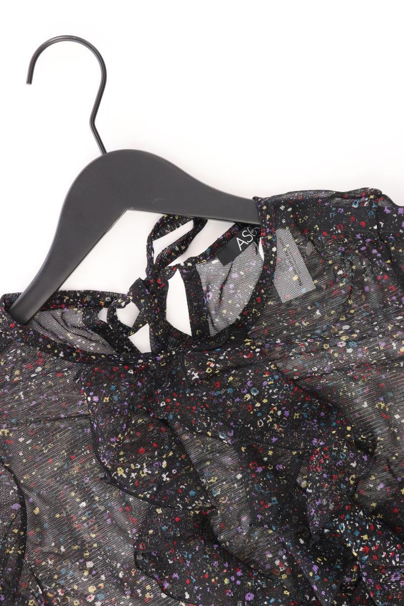 Asos Rüschenbluse Gr. UK 8 (XS) 3/4 Ärmel mehrfarbig - Image 3