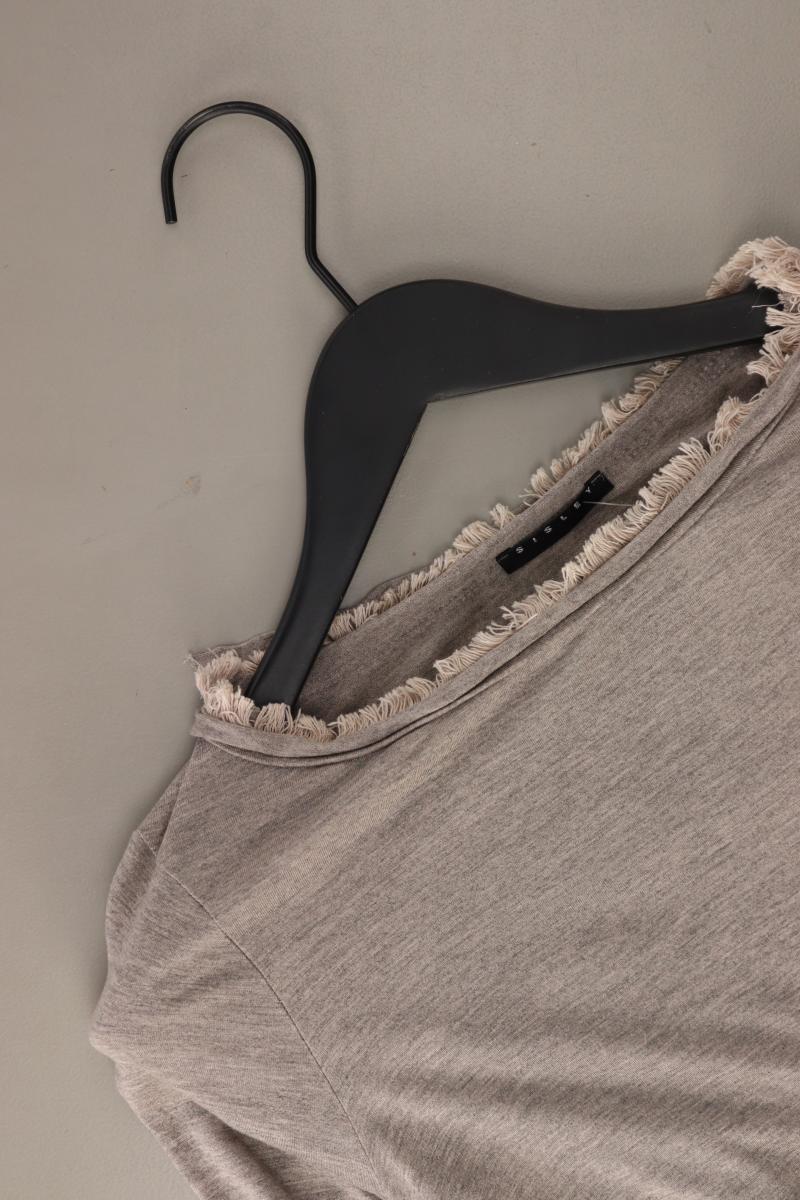 Sisley Longsleeve-Shirt Gr. XS Langarm creme aus Viskose - Image 3