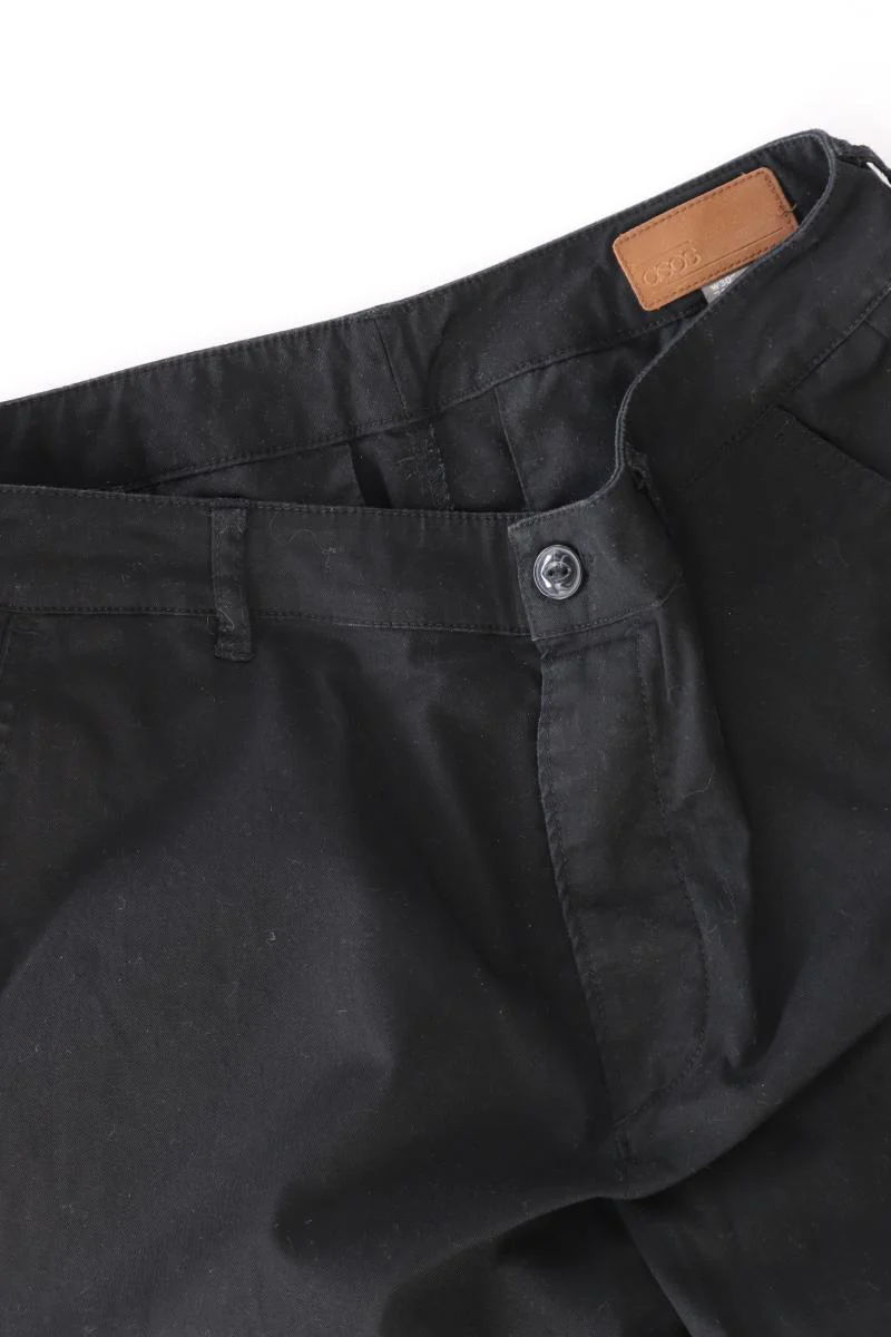 Asos 7/8 Hose Gr. W30/L30 schwarz aus Baumwolle - Image 4