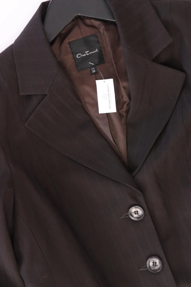 one touch Classic Blazer Gr. 36 braun aus Polyester - Image 4