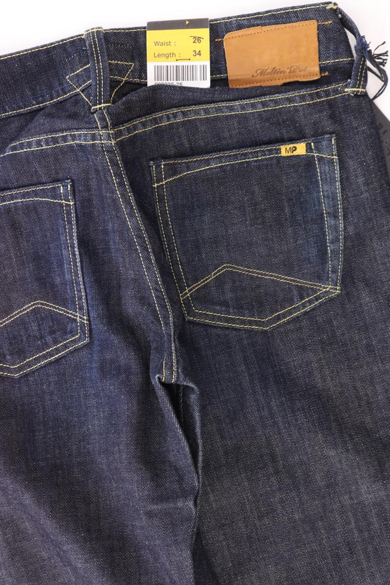 Meltin Pot Straight Jeans Gr. W26/L34 neu mit Etikett Neupreis: 95,0€! blau - Image 3