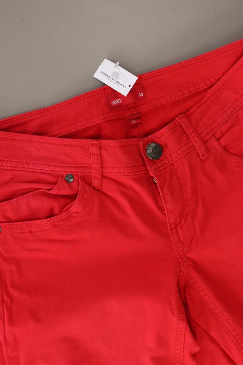 edc by Esprit Skinny Jeans Gr. 32 rot aus Baumwolle - Image 3