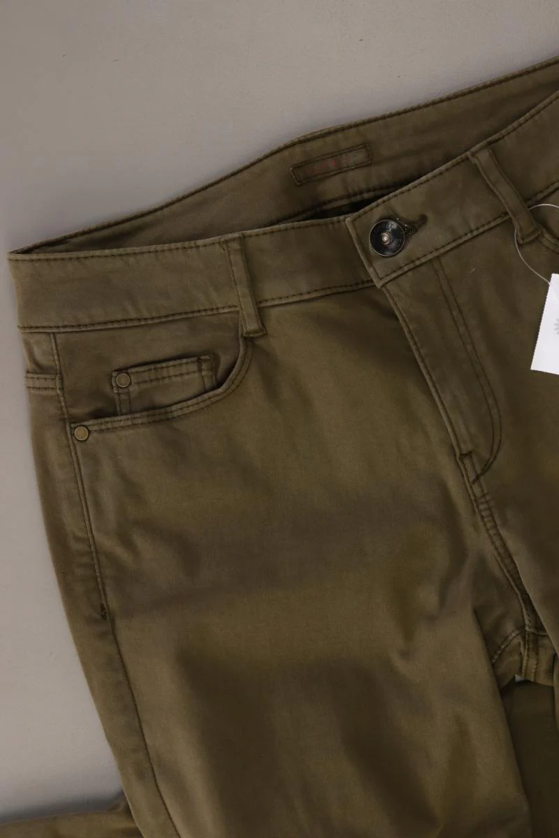 Esprit Five-Pocket-Hose Gr. 34/L28 olivgrün aus Baumwolle - Image 4