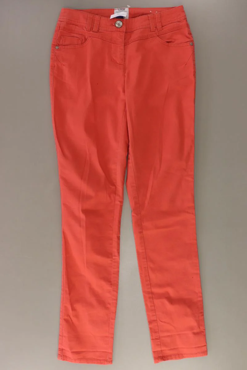 Cecil Hose Gr. W27 orange aus Baumwolle