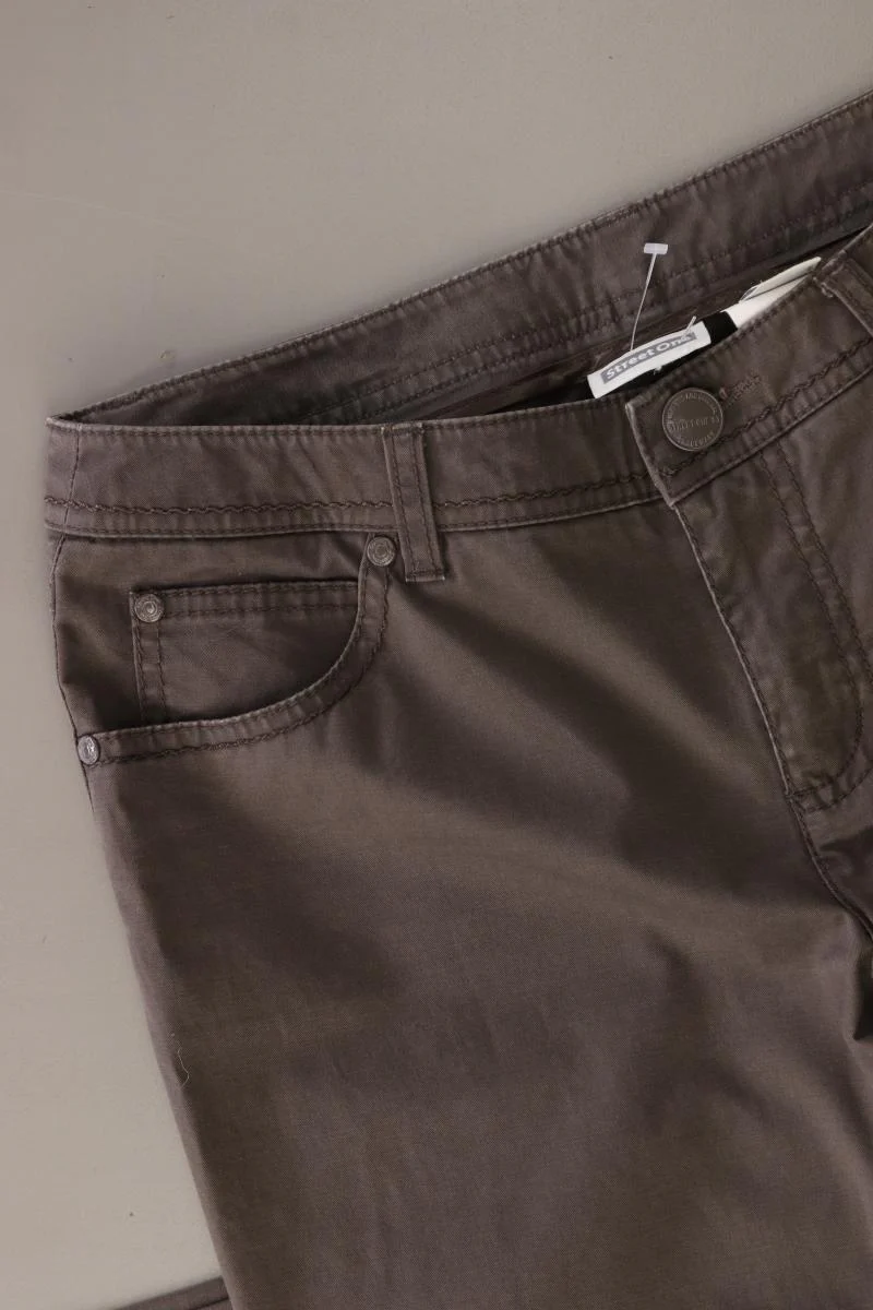 Street One Five-Pocket-Hose Gr. 36 braun aus Baumwolle - Image 4