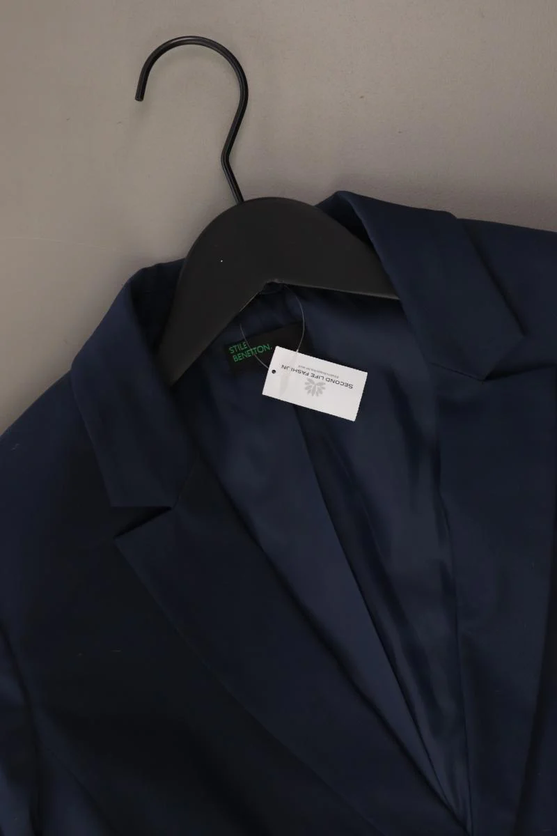 Benetton Classic Blazer Gr. 36 blau aus Baumwolle - Image 3