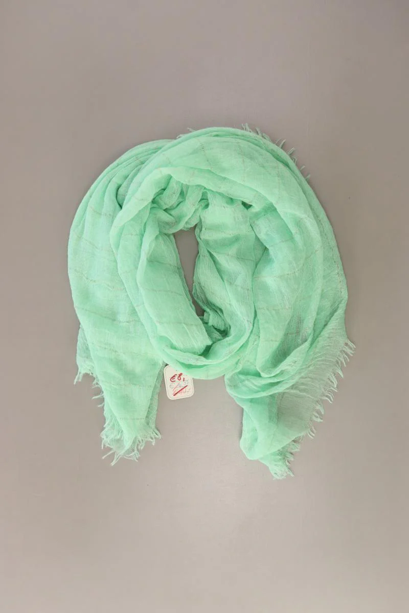 Tuch neu mit Etikett grün aus Polyester