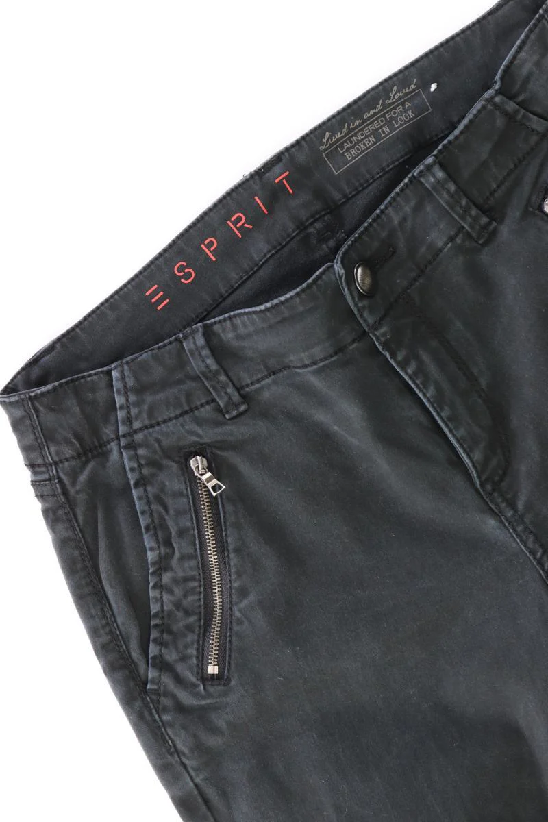 Esprit Hose Gr. 36/L32 schwarz aus Baumwolle - Image 3