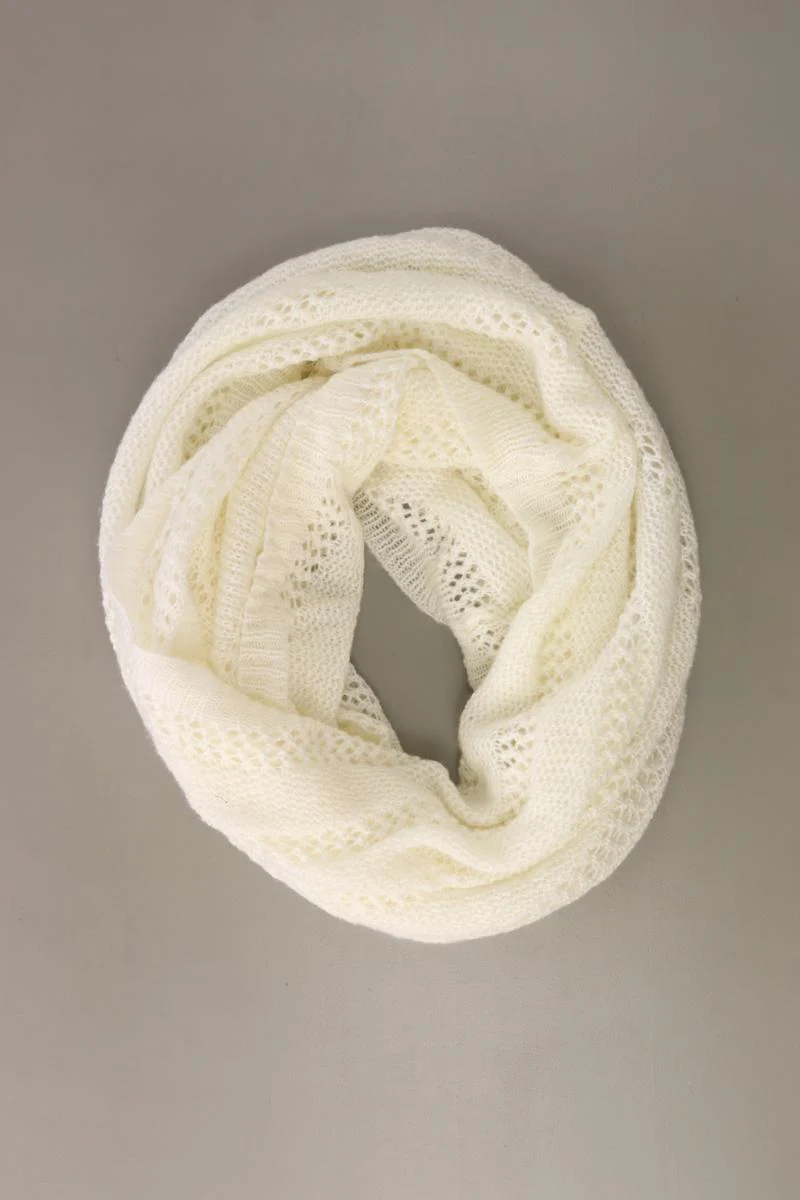 H&M Divided Loop Schal neuwertig creme aus Polyacryl