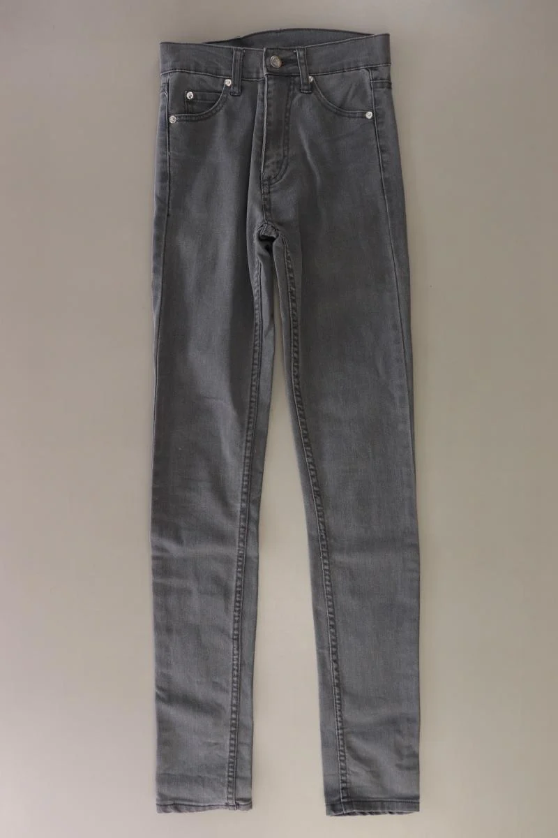 Cheap Monday Skinny Jeans Gr. W24/L32 grau aus Baumwolle