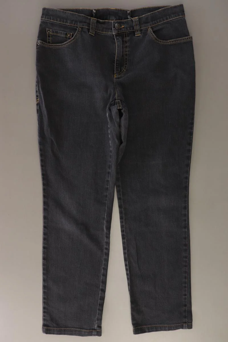 Bogner Straight Jeans Gr. Langgröße 84 grau aus Baumwolle