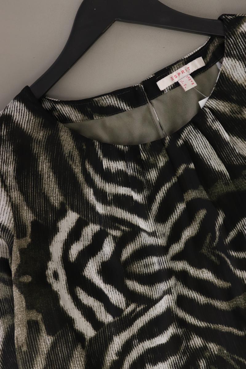 Esprit Langarmbluse Gr. 36 mit Tierdruck braun aus Polyester - Image 4