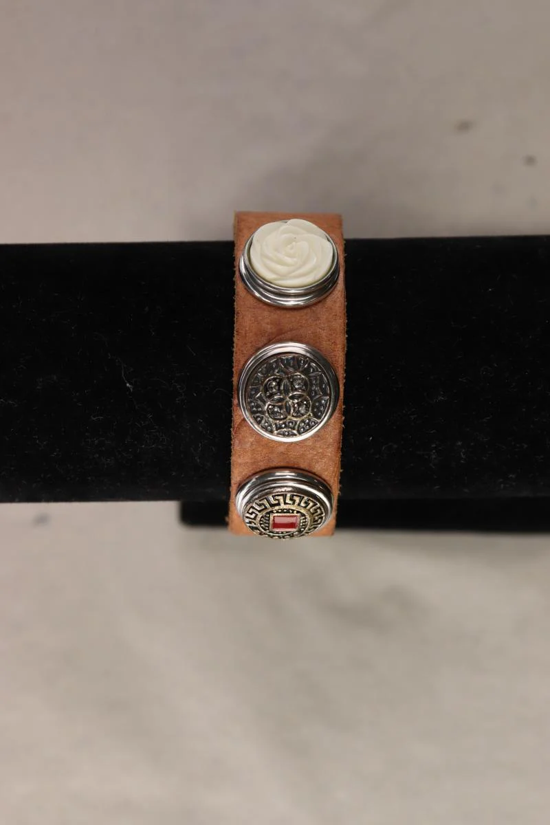 Noosa Armband braun
