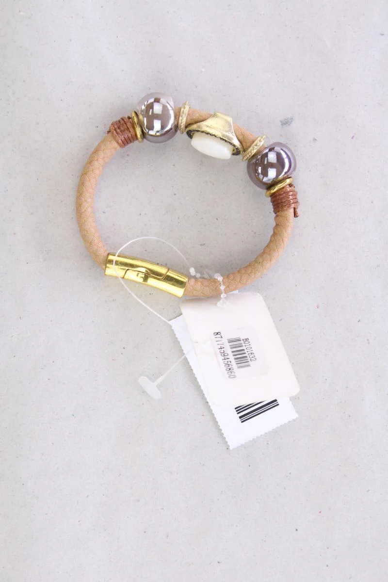 Clayre & Eef Armband neu mit Etikett braun - Image 2