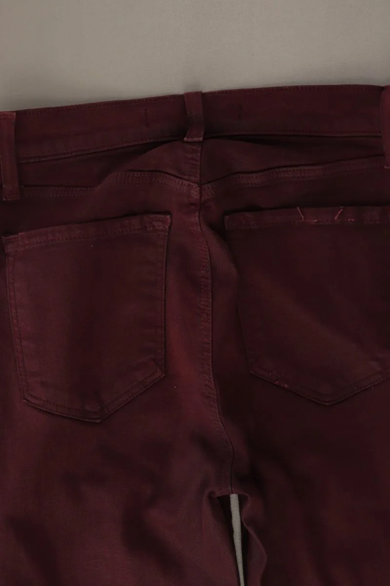J Brand Hose Gr. W24 rot aus Baumwolle - Image 3
