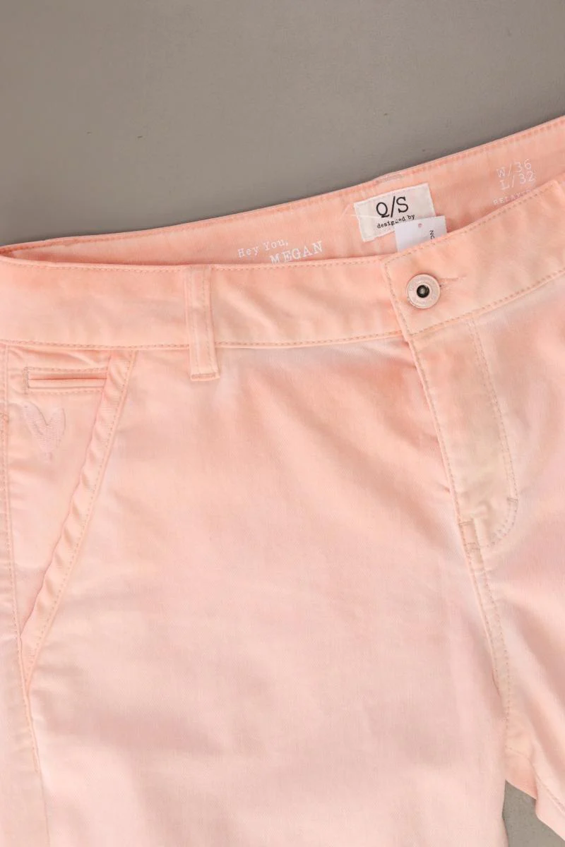 QS by s.Oliver Straight Jeans Gr. 36/L32 orange aus Baumwolle - Image 3