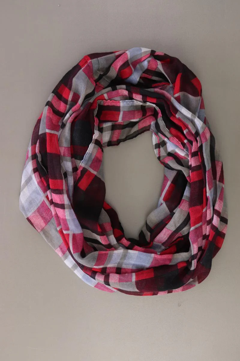G!ina Loop kariert rot aus Polyester