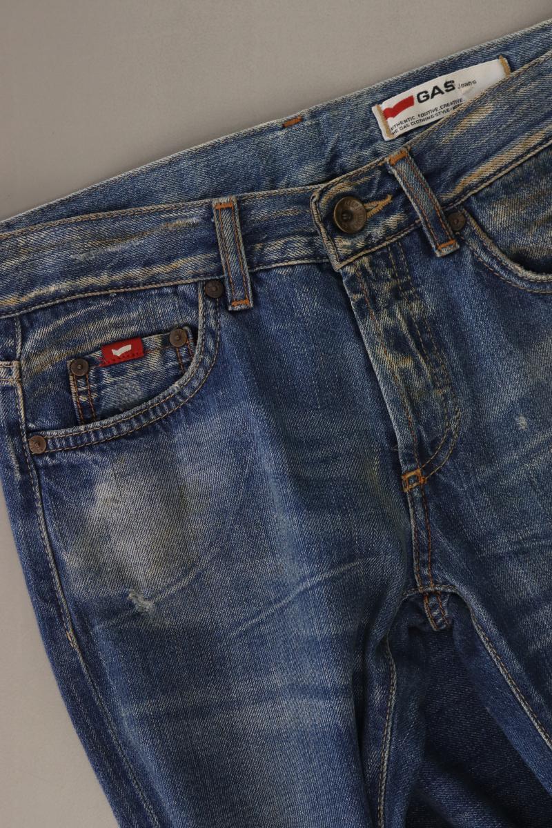 GAS Straight Jeans Gr. W24/L34 blau aus Baumwolle - Image 4