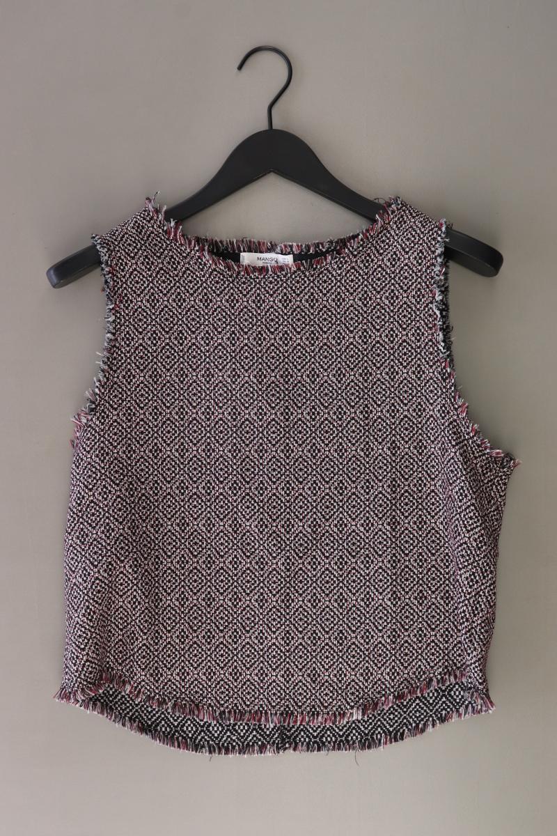 Mango Trägertop Gr. L mit Glitzer lila