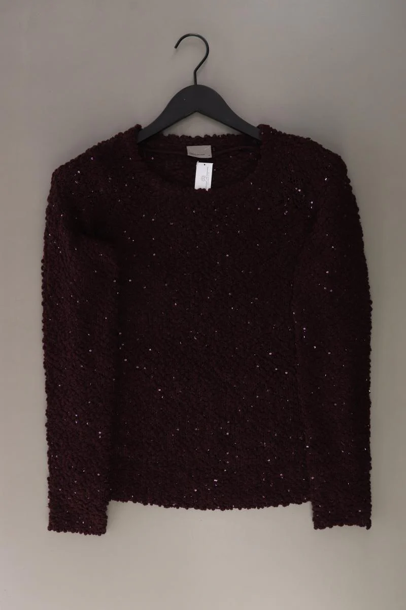 Vero Moda Pullover mit Glitzer Gr. M lila aus Polyester