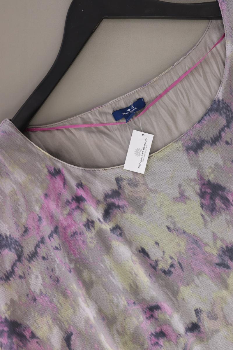 Tom Tailor Kurzarmbluse Gr. XXXL mit Batikmuster lila aus Polyamid - Image 3