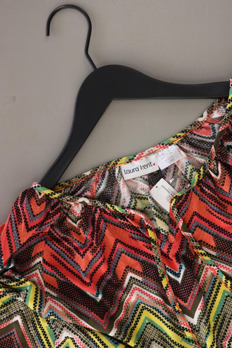 Laura Kent Shirt Gr. 42 geometrisches Muster 3/4 Ärmel mehrfarbig aus Polyester - Image 4