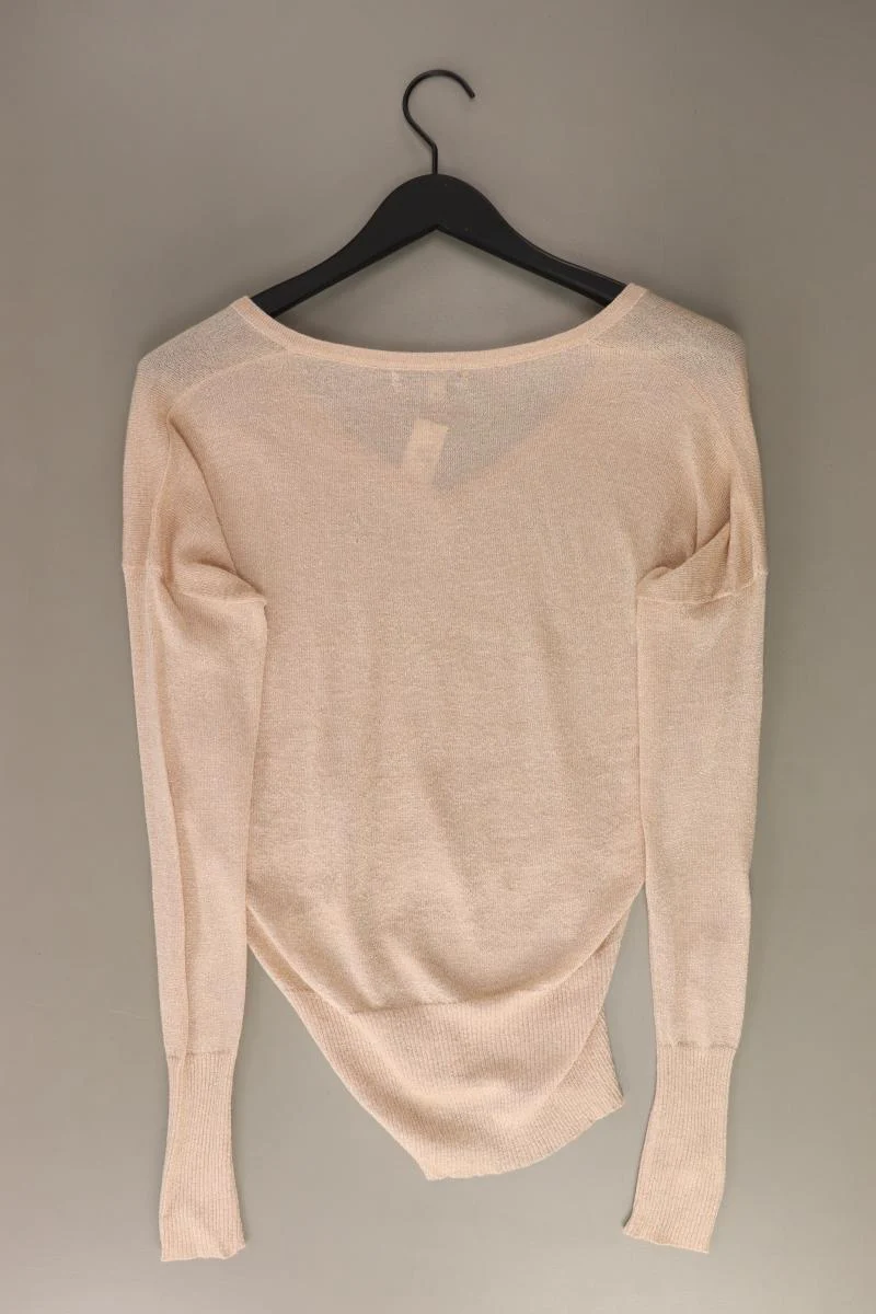 Tally Weijl Glitzerpullover Gr. S Langarm rosa aus Viskose - Image 2