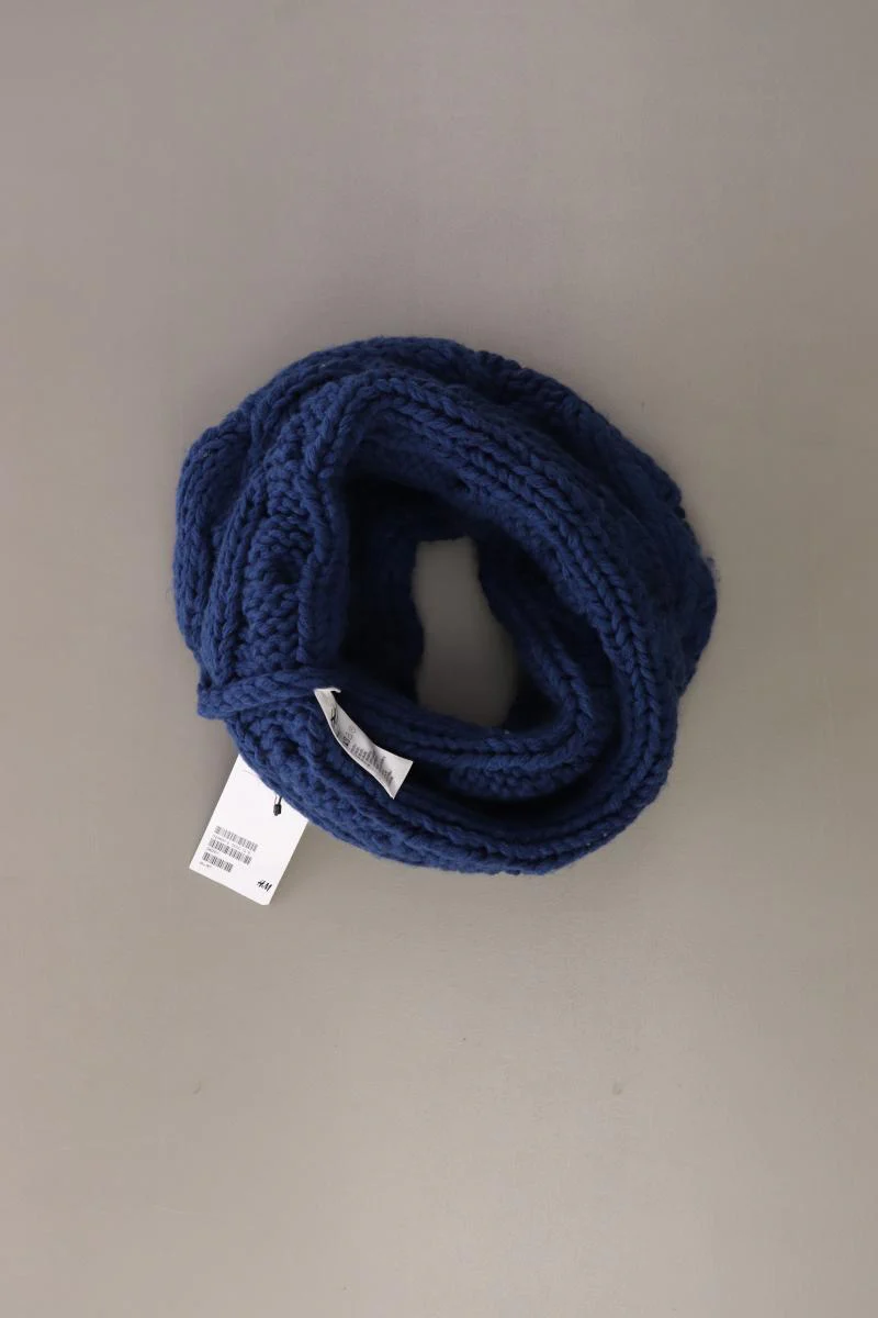 H&M Strick Loop neu mit Etikett blau aus Polyacryl
