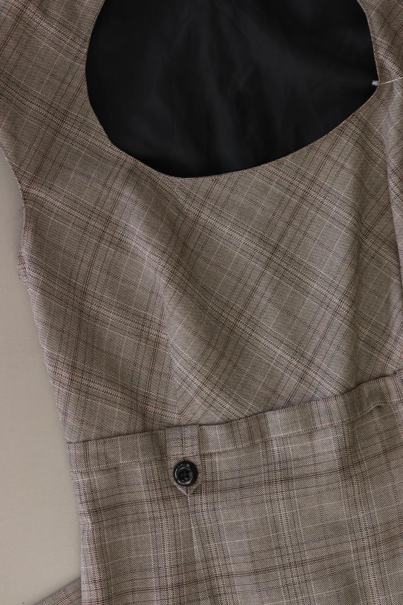 s.Oliver Selection Bleistiftkleid Gr. 36 kariert Ärmellos braun aus Viskose - Image 4