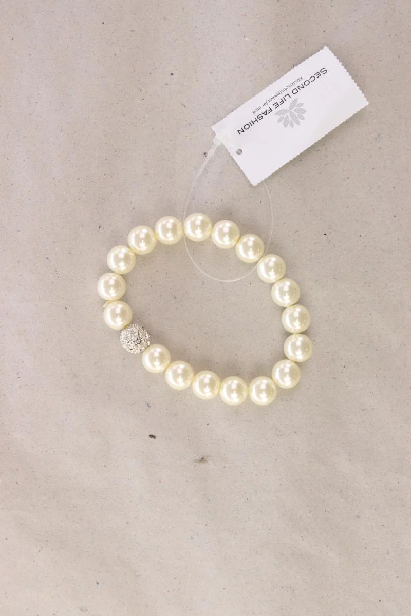 Perlenarmband creme - Image 2