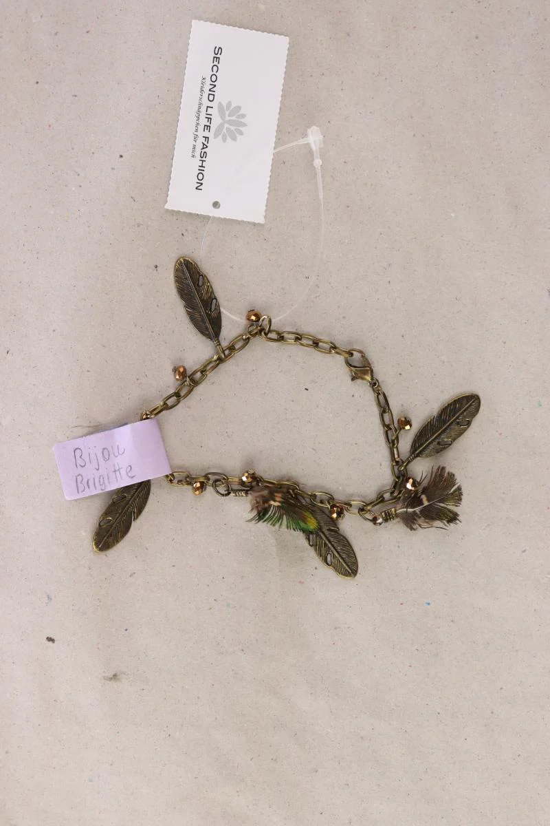Armband mit Federn braun - Image 2