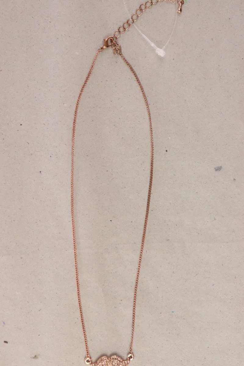 Halskette mit Bartanhänger gold - Image 2